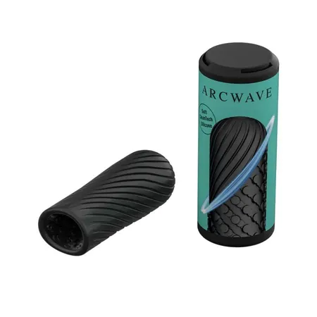 Crni dvostrani masturbator Arcwave Ghost Pocket Stroker
