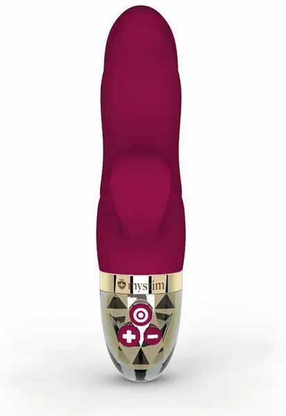Mistim Hop Hop Bob Vibrator, bordo, 16,5 cm