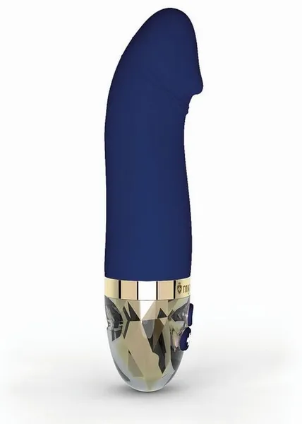 Mistim Real Deal Neal Vibrator, plava, 16,5 cm