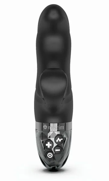 Mistim Hop Hop Bob Vibrator sa električnom stimulacijom, crni