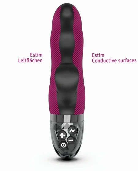 Mistim Hop Hop Bob Vibrator sa električnom stimulacijom, crni