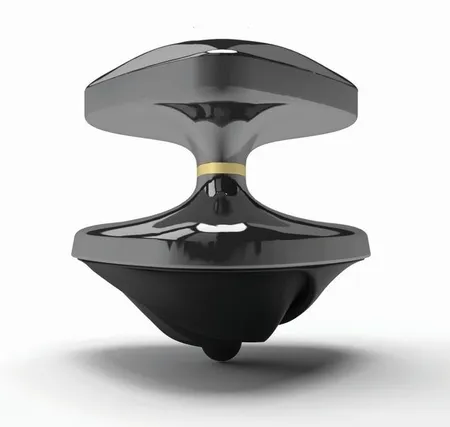 Mistim Heart s Desire Vibrator sa električnom stimulacijom, silikon, Crna, 6,7 cm