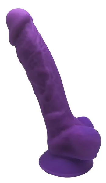 Ljubičasti Dildo SILEKD Model 1 7  - 17,6 cm