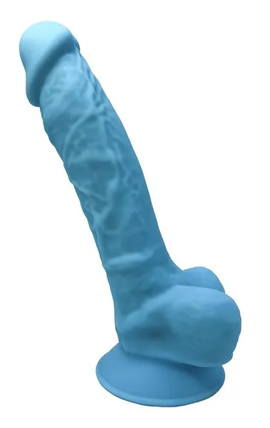 Plavi Dildo SILEKD Model 1 7  - 17,6 cm
