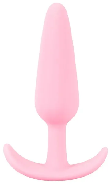 Ružičasta analna čaura Mini Butt Plug-8,4 cm.