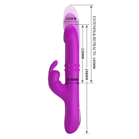 Multifunkcionalni vibrator Pretti Love Reese