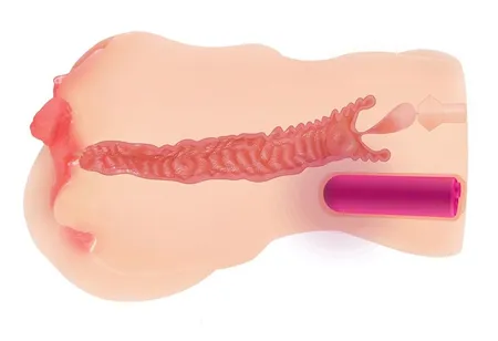 Onahole Edition 003 masturbator vagina sa dvostrukim slojem materijala sa vibracijama