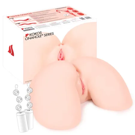 Hanna Onahole 002 Real Hips Masturbator pola i po sa dvostrukim slojem materijala sa vibracijama