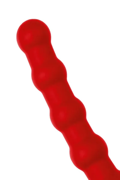 Dodatak za penis za dvostruku penetraciju Black&amp;Red bi TOIFA, silikon, crveni, 19,5 cm