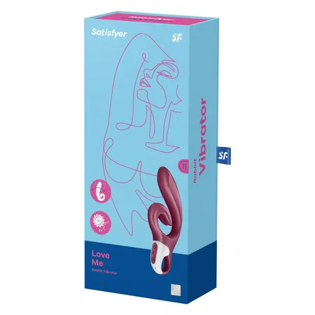 Vibrator-Zec Satisfyer Love me, crvena