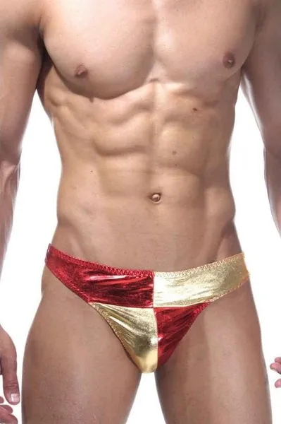 Muške Tonge gaćice sa zlatnim akcentima