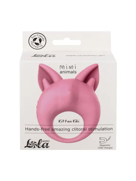 Mimi Animals Kitten Kiki Light Pink 7200-02lola prsten za stimulaciju klitorisa