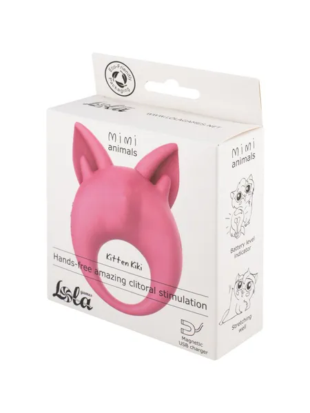Mimi Animals Kitten Kiki Pink 7200-01lola prsten za stimulaciju klitorisa