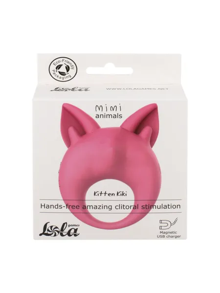 Mimi Animals Kitten Kiki Pink 7200-01lola prsten za stimulaciju klitorisa