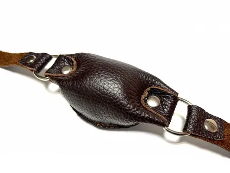 Smeđa kožna meka gega