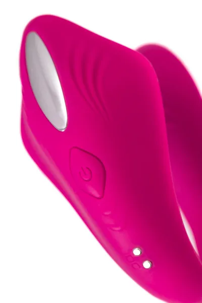 Vibrator za parove a-Tois Cobrum, silikon, ružičasta, 9,6 cm
