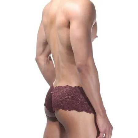 Čipkaste Hips gaćice sa belim umetkom