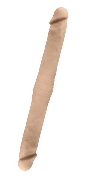 Telesni dvostrani Dildo Model 1 Double Dong s-38,5 cm.