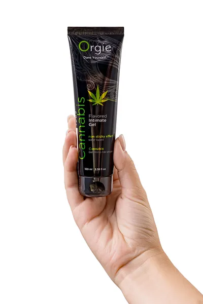 Orgie Lube Tube Cannabis intimni gel sa mirisom kanabisa, 100 ml
