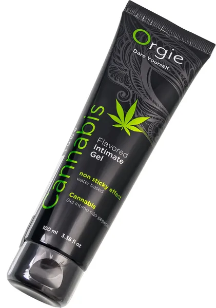 Orgie Lube Tube Cannabis intimni gel sa mirisom kanabisa, 100 ml
