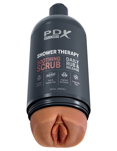Masturbator-vagina boje karamele Shower Therapy Soothing Scrub