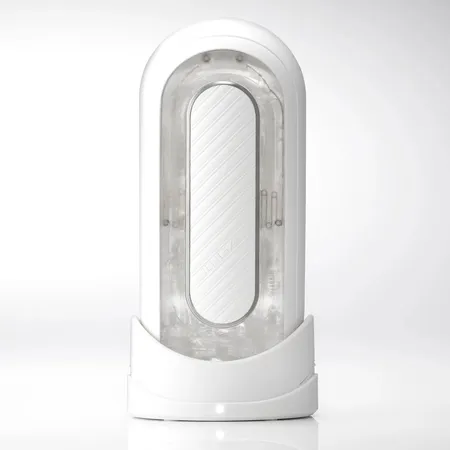 Tenga Flip Zero Graviti Masturbator sa vibracijom, bela