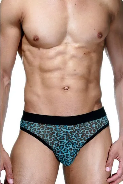 Crno-plave gaćice sa leopard printom