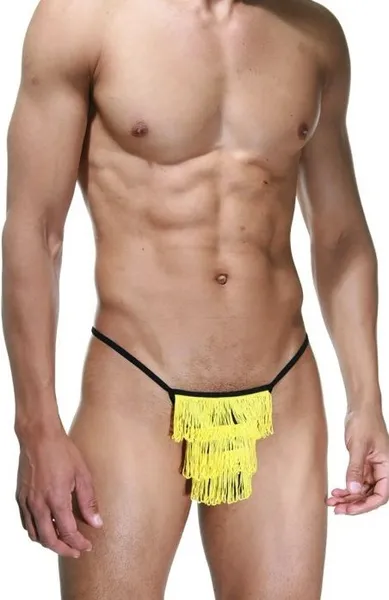 Crne tange sa žutim resama