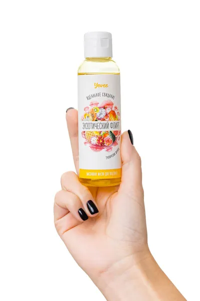 Iovee jestivo ulje za masažu egzotični flert sa ukusom tropskog voća, 125 ml