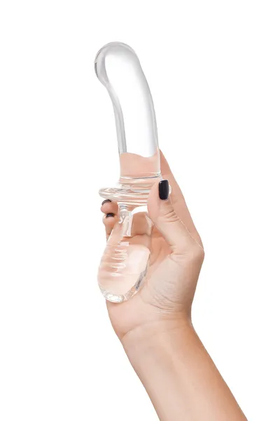 Satisfier Double Cristal dvostrani Dildo, staklo, prozirno, 19,5 cm