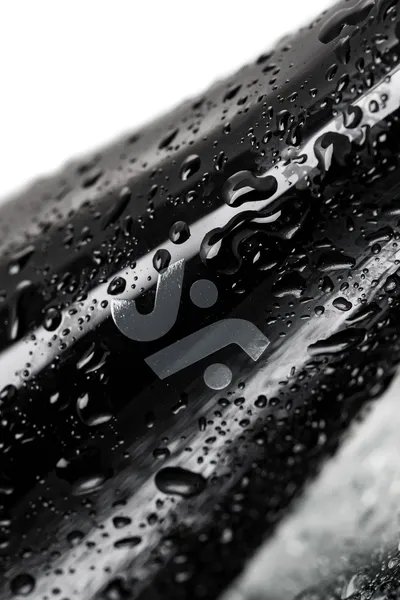 Satisfier Dazzling Cristal 1 dvostrani Dildo, staklo, crno, 18,5 cm