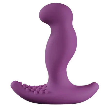 Ljubičasti vibracioni masažer prostate Nekus G-Rider + - 12,6 cm.