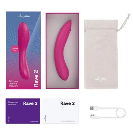 Vibrator za parove Ve-Vibe Rave 2 fuxija