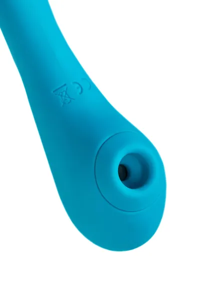 L'eroina Cicla multifunkcionalni vibrator, silikon, cijan, 20 cm