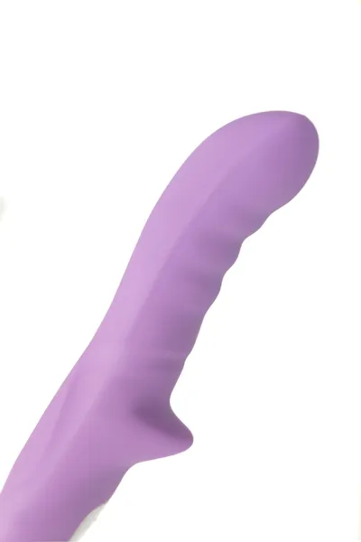 Vibrator-rotator JOS MERRY-GOR, silikon, ljubičasta, 20,7 cm