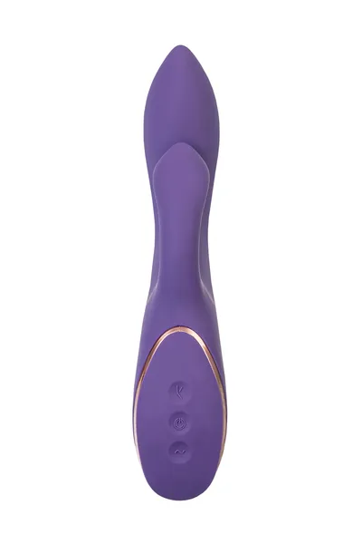 Vibrokrolik sa funkcijom Come-Hither JOS Fingie, silikon, ljubičasta, 21,6 cm