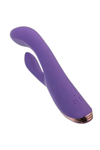 Vibrokrolik sa funkcijom Come-Hither JOS Fingie, silikon, ljubičasta, 21,6 cm