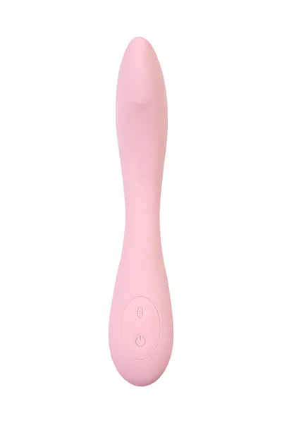 G-Spot vibrator sa jos Mitzi stimulativnom kuglicom, silikon, roze, 21 cm