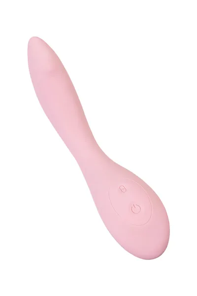 G-Spot vibrator sa jos Mitzi stimulativnom kuglicom, silikon, roze, 21 cm