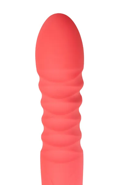 Stimulator sa funkcijom Up Dovn Flovetta flok, silikon, koral, 21,5 cm