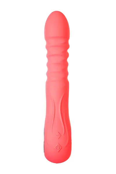 Stimulator sa funkcijom Up Dovn Flovetta flok, silikon, koral, 21,5 cm