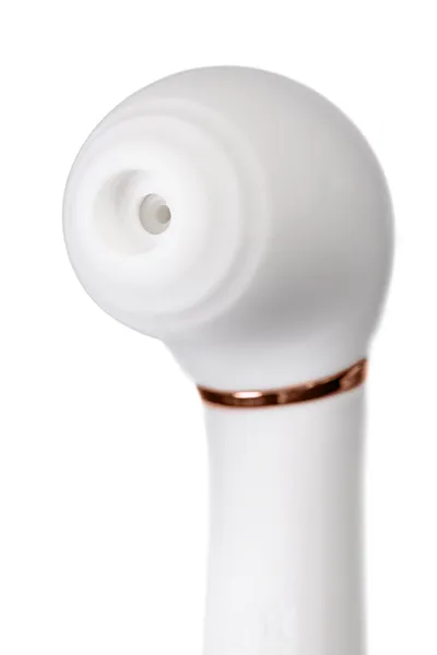 Flovetta Jasmine vakuumski stimulisani Vibrator, silikon, beli, 23 cm