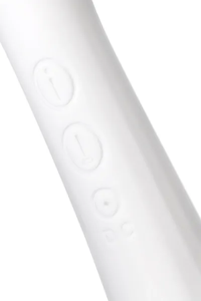 Flovetta Jasmine vakuumski stimulisani Vibrator, silikon, beli, 23 cm