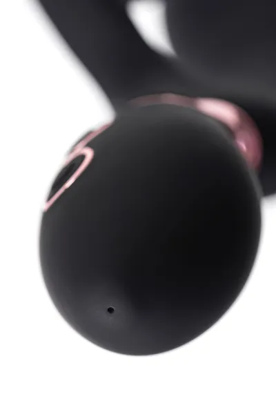 Vibrator-zec vaname D-Splash Avalanche, silikon, Crna, 20,5 cm