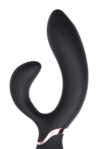 Vibrator-zec vaname D-Splash Avalanche, silikon, Crna, 20,5 cm
