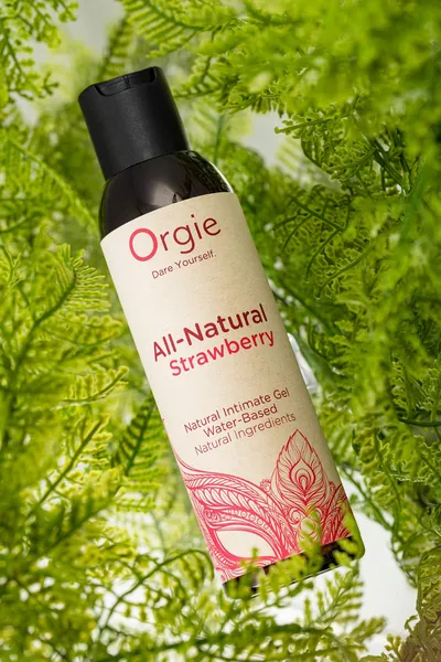 Orgie All-Natural Stravberri 150ml intimni gel