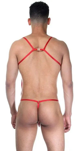 Sexi crveno muško odelo