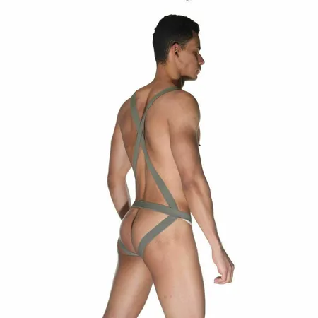 Originalni muški bodi sa elastičnim trakama