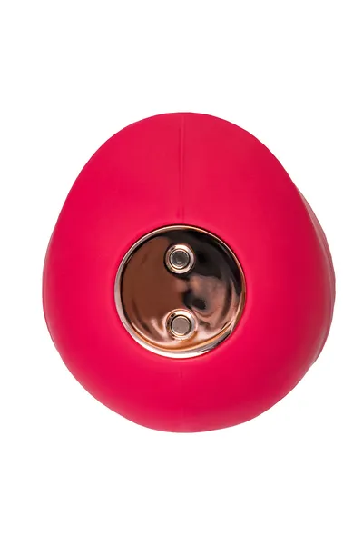 Vakuumski talasni stimulator klitorisa Kli bi Flovetta Birdie, silikon, crvena, 6,3 cm