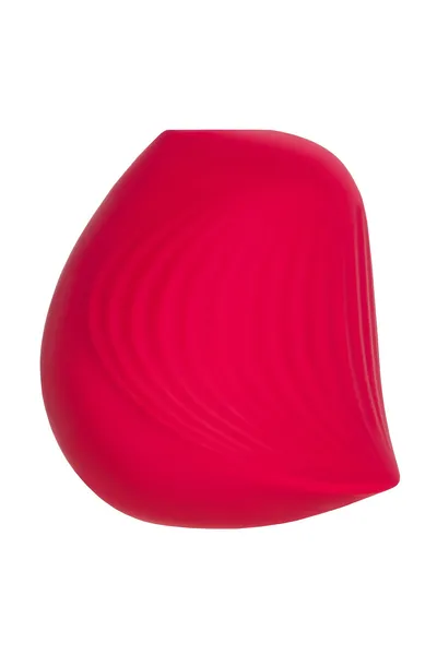 Vakuumski talasni stimulator klitorisa Kli bi Flovetta Birdie, silikon, crvena, 6,3 cm
